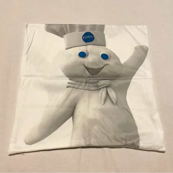Pillsbury Doughboy Pillow Case 16.5” x 16.5” - Picture 7 of 14